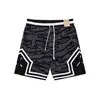 Shorts Americanos de Comprimento no Joelho para Homens, Malha Grande Respirável Secagem Rápida de Comprimento Três Quartos Shorts Fitness Shorts de Treino de Basquete Alta Qualidade