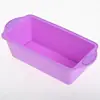 Forma de Silicone Personalizada para Bolo Forma de Assar de Cozinha Forma Redonda Quadrada para Pão Forma de Pão Resistente a Altas Temperaturas Forma para Bolo