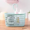 Cesta Pequena de Pendurar para Cozinha Cesta de Pendurar Pequena Cesta de Armazenamento Gancho para Banheiro Cesta de Mão Cesta de Armazenamento de Plástico Montada na Parede do Banheiro Cesta para Banho