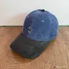 Gorra de béisbol vintage de pana bordada para mujer, sombrero de sol estilo americano con visera curva y letras, sombrero casual versátil
