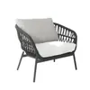Sofá de Rattan para Exterior Hotel Villa Pousada Sofá Pátio Jardim Terraço Sofá Móveis de Rattan para Exterior