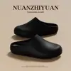 Zuecos Slip-On de Eva con Punta Cerrada, Zapatos de Lluvia para Chef, Zapatos Impermeables para Exteriores para Mujer con Soporte para el Arco, Sandalias para Enfermera