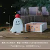 Velas de Halloween, presentes transfronteiriços, decorações aromáticas criativas, velas aromáticas artesanais em formato de abóbora e fantasma atacado
