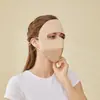 Bohang 2026 Nova Coleção Primavera e Verão Máscara Facial de Seda, Máscara Facial de Seda Respirável Anti-UV para o Rosto Inteiro