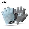 Guantes de medio dedo para niños y niñas, antideslizantes, resistentes al desgaste, transpirables, para deportes al aire libre, para entrenamiento de equilibrio, de medio dedo