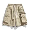 Shorts Ferramenta Dopamina Verão 2024 Novo Repelente à Água Leve Anti-incrustante Calças Casuais Calças Casuais Retas Masculinas