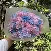 [Anna solteira] Hortênsia Eterna Anna Ramo Inteiro Hortênsia Flor Organizar Flor Fotografia Adereços Decoração