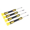 Destornillador de Barra Fina con Ranura Cruzada Pequeña de 2 mm Destornillador de Cabeza Plana de 2.5 mm Destornillador de 1.5 Ph000 Destornillador de Flor de Ciruelo #0 Cuchillo