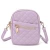 Bolsas em Estoque para Mulheres 2025 Novas Bolsas Femininas Mini Bolsas para Celular Moda Tendência Acolchoada Feminina Ombro Transversal Pequena Bolsa