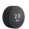 Set de Barras Fijas Comerciales Rack para Barras Cabeza Redonda Barra Curva Gimnasio Todo en Uno Equipamiento de Fitness Recubierto de Goma Placa de Barra