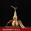 Calabaza de Cobre Colgante de Dinero de los Cinco Emperadores Cabeza de Dragón Bolsa Bagua Calabaza Abierta Nudo Chino Artesanías para el Hogar Sala de Estar Fabricante Mayorista