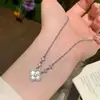 Titânio Aço Sem Cor Cintura Pequena Luz Colar de Luxo Verão Feminino Internet Celebridade Nicho High-end Design Acessórios Pingente de Corrente de Clavícula