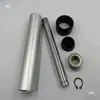 Máquina etiquetadora totalmente automática rodillo de posicionamiento de etiquetas de rodillo rodillo sin motor accesorios para máquina etiquetadora eje de rodillo de aluminio