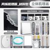 Herramientas para Pintura Texturizada con Arena de Cuarzo Juego Completo de Pintura Colgante Hecha a Mano Paquete de Materiales para DIY Set de Pigmentos Acrílicos Pintura Decorativa Artística