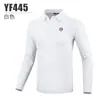 Ropa de Golf Pgm para Hombre Primavera y Otoño Ropa Transpirable Camiseta de Manga Larga Tejido Funcional de Secado Rápido Ropa para Hombre de Golf