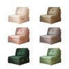Sofá-Cama Estilo Creme Apartamento Pequeno Dupla Utilização Sala de Estar Estilo Igual de Celebridade da Internet Retrátil Varanda Sofá Dobrável Único Multifuncional