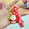 Chaveiro Pingente Papai Noel Chaveiro Mochila de Estudante Pequeno Presente para Melhor Amigo Presente de Natal Atacado