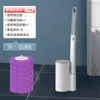 Escova de vaso sanitário descartável, escova para frestas doméstica, substituição da cabeça da escova de limpeza, escova específica para vaso sanitário, sem cantos mortos, escova de limpeza para vaso sanitário