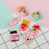 DIY Jóias Creme Cola Resina Acessórios Atacado Telefone Móvel Caso Pingente Chaveiro Pipoca Doces Chocolate