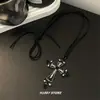 Collar de Cuerda Trenzada con Estrella de Cuero Plegada, Estilo Fresco, Cadena para Clavícula Moderna y Personalizada, Collar de Nicho