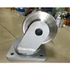 Rueda giratoria Fuma núcleo de hierro fundido poliuretano súper pesada universal con freno 4-12 pulgadas PU industrial rueda de hierro