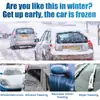 Agente Fundente de Hielo y Nieve Rayhong, Agente Fundente de Hielo y Nieve Práctico para Cristales de Automóvil en Invierno, Agente Antihielo y Fundente de Nieve para el Parabrisas Delantero