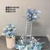 Arreglo Floral de Boda, Producto Terminado de Flor de Seda Decoración, Guía de Camino para Escenario T, Diez Colores Disponibles, Arreglo Floral de Boda, Banquete de Compromiso