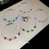 Pulseira com Fecho Geométrico Oval de Zircônia Super Brilhante, Fashion e Versátil, Pulseira Elegante com um Toque de Luxo Leve e de Alta Qualidade