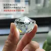 Enfeites de Diamante de Cristal Bolas de Vidro Multifacetadas Adereços de Fotografia Bolas Perfuradas Decoração de Balcão com Defeitos