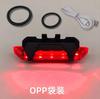 Luz Trasera de Bicicleta Carga USB Luz de Advertencia Intermitente Ciclismo Nocturno Luz Trasera LED Ciclismo Bicicleta de Montaña Luz de Ciclismo Equipo de Bicicleta