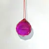 Bola de Iluminación de Cristal de 20 mm Cristal K9 Habitación Dormitorio Cortina de Cuentas para Puerta Accesorios Cortina de Puerta Colgante para Fiesta de Bodas