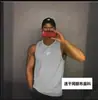 Chaleco sin mangas para hombre de secado rápido deportivo holgado camiseta de manga corta marca de moda Ins ropa de fitness talla grande ropa de entrenamiento de baloncesto