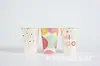 Copo de Papel Descartável Personalizado Espesso Copo de Papel Publicitário Logotipo Impresso Personalizado Recepção de Escritório Copo de Papel Comercial Fornecimento Direto da Fábrica