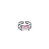 Anillo de Mariposa de Hielo Nuevo Diseño Original para mujer epoxi no se decolora nicho alta calidad lujo ligero índice dedo anillo viento frío