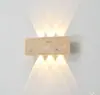 Lámpara de pared artística de travertino amarillo en estilo chino retro wabi-sabi para dormitorio, sala de estar, pared de fondo, pasillo y escalera, luz LED cálida