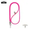 Cordón de Teléfono Móvil de Gama Alta Correa Resistente de 6 mm para Cuello Cruzado Ajustable Exterior Anti-Pérdida Exquisita Cuerda Tejida para Muñeca