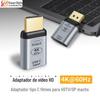 TIPO-C fêmea para HDTV adaptador macho 4K @ 60HZ para Apple Mac telefone móvel para conversor de TV
