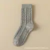 Calcetines de Lana para Mujer para Invierno, Caña Larga, Forro Polar, Engrosados, Calientes Calcetines de Maternidad, Caña Media, Calcetines Gruesos de Cachemira Holgados para Mujer, Zhuji