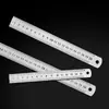 Régua de Aço, Régua Reta de Aço Inoxidável, Régua de Ferro, Réguas de Placa de Aço Longa Espessada de 15cm, Régua de Escala de 20cm 30cm, Ferramenta de Medição