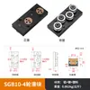 Trilho Guia Linear Sgr15-35 Travante Mesa Deslizante de Eixo Duplo Embutida Trilho Deslizante de Alta Velocidade Trilho Deslizante de Eixo Óptico Slider para Fotografia