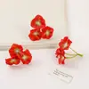 Flores de Hortênsia Simuladas 3D de Pétalas Duplas para Uso em Casamentos, Arranjos de Flores de Hortênsia Elegantes para Salão de Casamento e Decoração de Casa