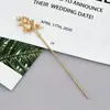 Nova Presilha de Metal Floral Retrô Estilo Chinês com Franja Pendurada Presilha de Cabelo Tema Super Fada Pérola Presilha Reta Atacado