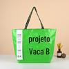Saco de armazenamento de publicidade de filme à prova d'água de comércio exterior transfronteiriço, saco de pele de cobra composto, saco de tecido portátil de plástico pp personalizado