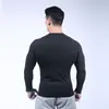 Ropa de Fitness para Hombre, Ropa de Running de Secado Rápido Otoño e Invierno, Bodis, Tops de Manga Larga, Camisetas Elásticas, Ropa para Entrenamiento en Gimnasio