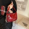 Textura de Alta Calidad Bolso Pequeño para Mujer 2025 Nueva Moda Versátil Bandolera Bolso Cuadrado Pequeño Cadena Portátil Bolso Almohada