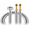 Atacado transfronteiriço direto da fábrica conector de tubo de entrada de água de alta pressão anti-emaranhamento anti-explosão tubo pontiagudo de aço inoxidável para banheiro e cozinha