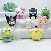 Llavero Colgante Kulomi Pegamento Suave Sanrio Perro Gui Merlot Llavero Muñeca Caja Sorpresa Colgantes para Mochila Escolar