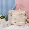 Bolsa de Equipaje al Por Mayor en Stock con Separación Seca y Húmeda, Bolso Tote, Bolso Crossbody para Yoga y Fitness, Bolsa de Viaje de Gran Capacidad