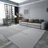 Alfombra de Terciopelo de Cristal Geométrico Simple para Sala de Estar, Sofá, Mesa de Café, Felpudo, Alfombra de Área Grande Completa para Estudio, Suministro Directo de Fábrica