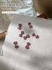 Internet Red Explosion Leopard Bow Nail Jewelry Color Exquisite Sweet Flat Wear Armor Decoration Atacado
